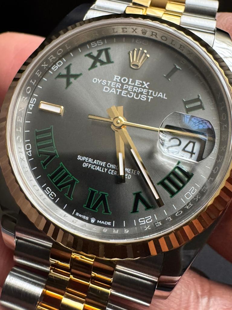 datejust 36mm, Sieraden, Tassen en Uiterlijk, Horloges | Antiek, Overige merken, Polshorloge, Ophalen of Verzenden, Onbekend