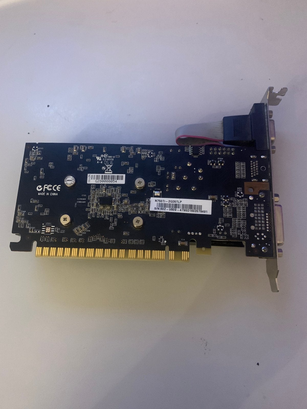 GTX 750 Ti, Ophalen of Verzenden, Zo goed als nieuw