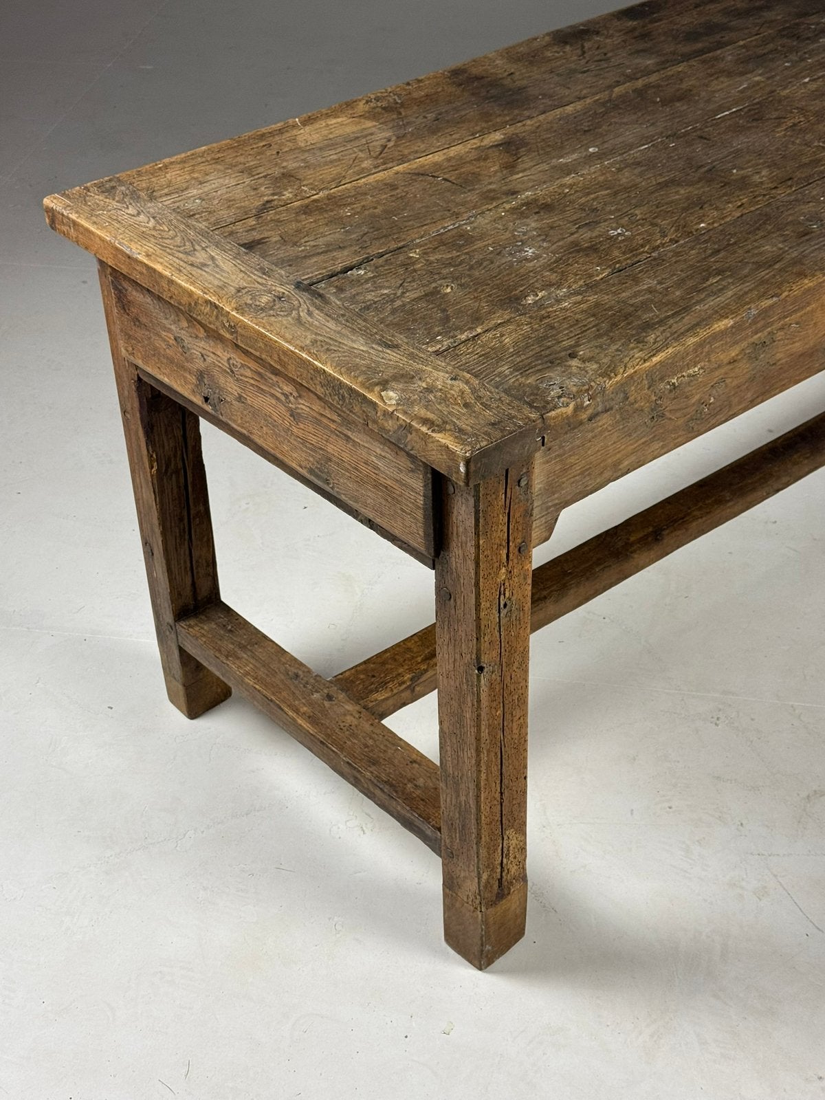 Franse eettafel antiek 239cm, Ophalen of Verzenden
