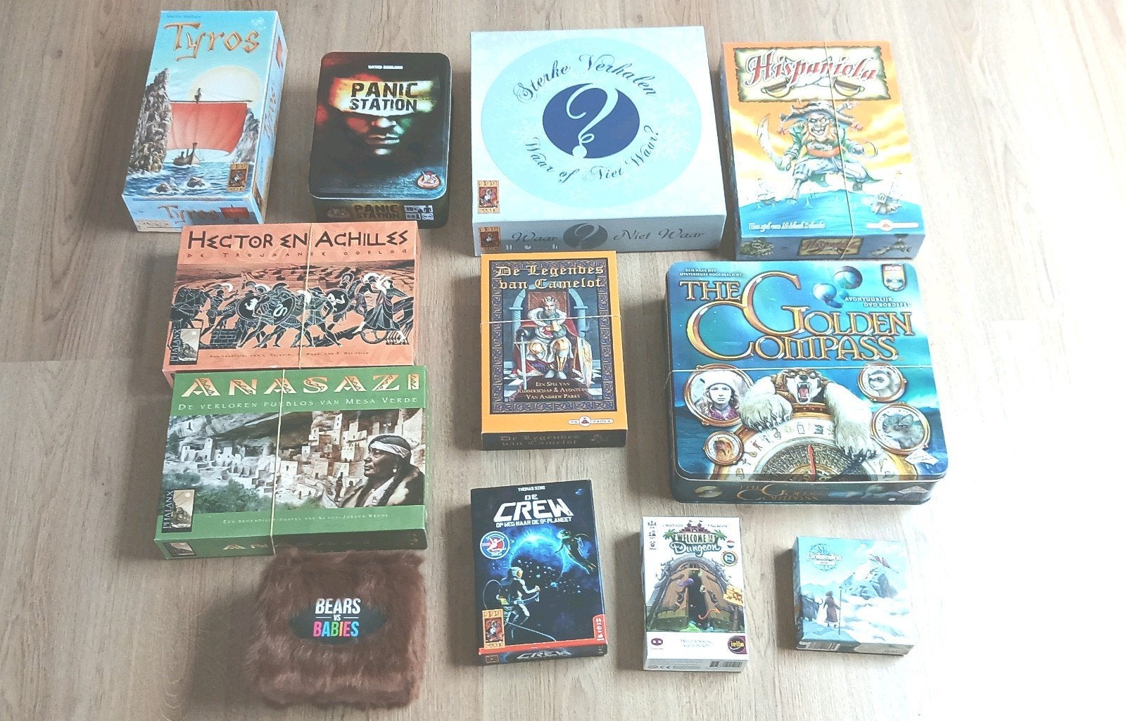 10+ spellen set de crew cartaventura panic station dungeon, Vijf spelers of meer, Ophalen of Verzenden, Zo goed als nieuw, 999 Games