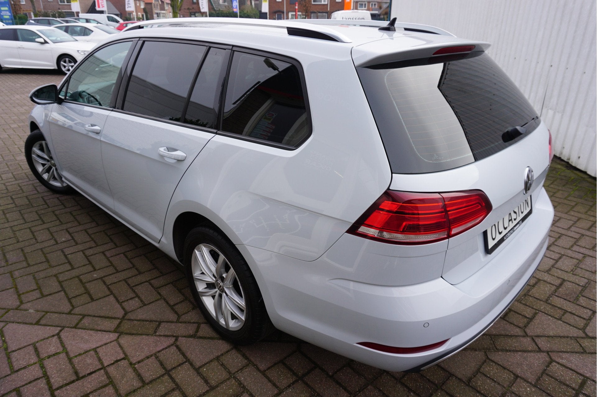 Volkswagen Golf Variant 1.0 TSI Comfortline Auotmaat, Stof, Gebruikt, Zwart, Wit