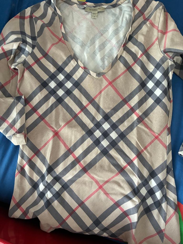 Origineel Burberry truitje - Maat S, Ophalen of Verzenden, Gedragen, Maat 36 (S), Beige