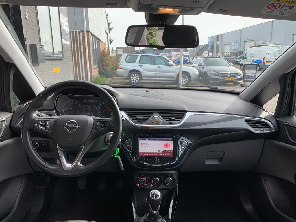 Opel Corsa 1.0 Turbo Cosmo|Airco|Camera|NAVI|Trekhaak|NAP, Auto's, Opel, Voorwielaandrijving, Gebruikt, Met garantie (alle), Leder en Stof