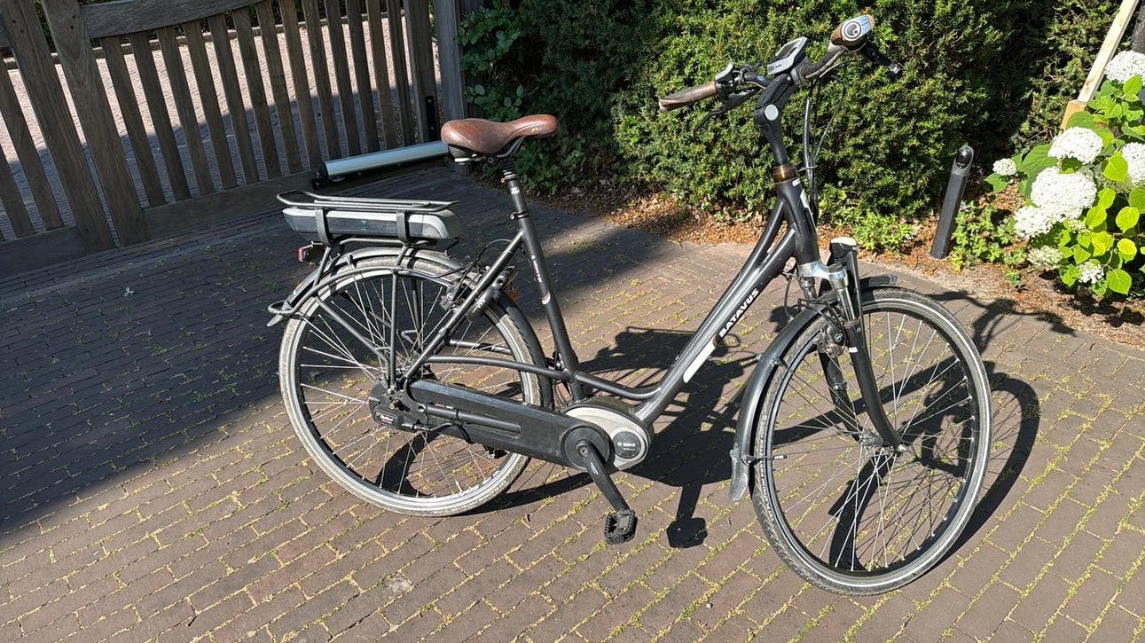 Batavus E-Milano nuvinci 380 unisex elek. Fiets, Ophalen, Gebruikt, Batavus, 51 tot 55 cm