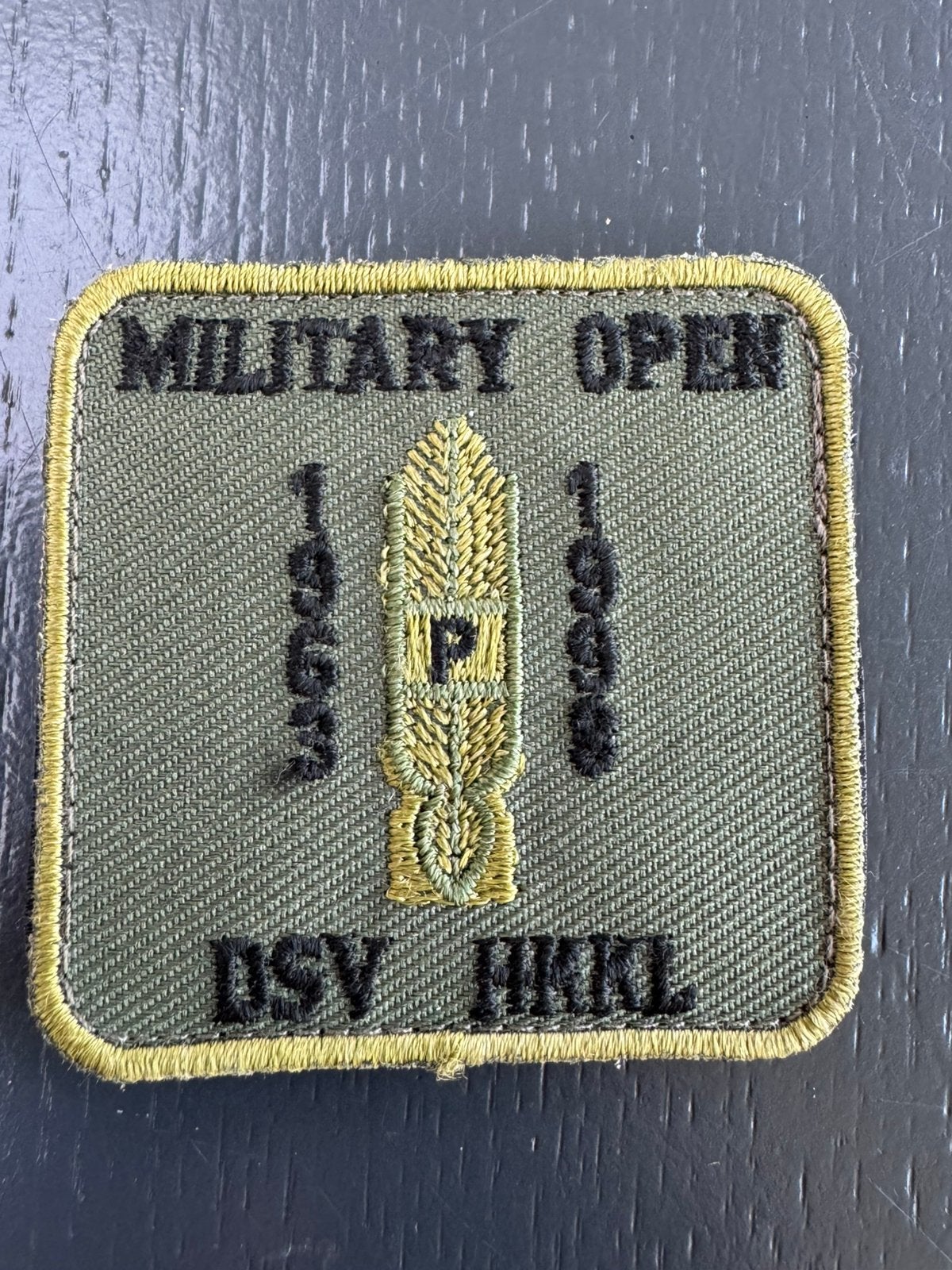 KL Borstembleem DSV HKKL 1963-1998 MO, Ophalen of Verzenden, Landmacht, Nederland, Embleem of Badge