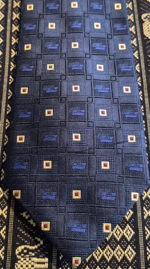 Vopak stropdas blauw Van Ommeren Pakhoed Scheepvaart, Verzamelen, Scheepvaart, Ophalen of Verzenden, Nieuw