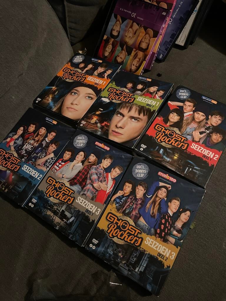 Ghost Rockers DVD Boxset - Seizoenen 1, 2 en 3, Cd's en Dvd's, Ophalen of Verzenden, Zo goed als nieuw