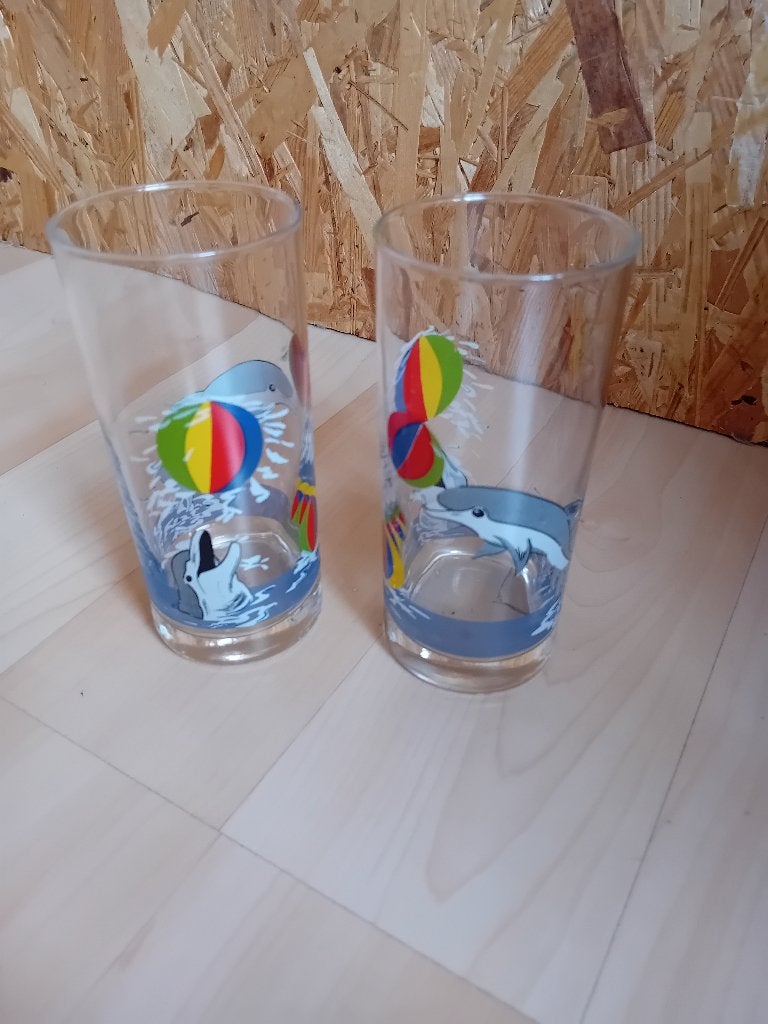 Kinderglazen, Ophalen, Zo goed als nieuw, Frisdrankglas