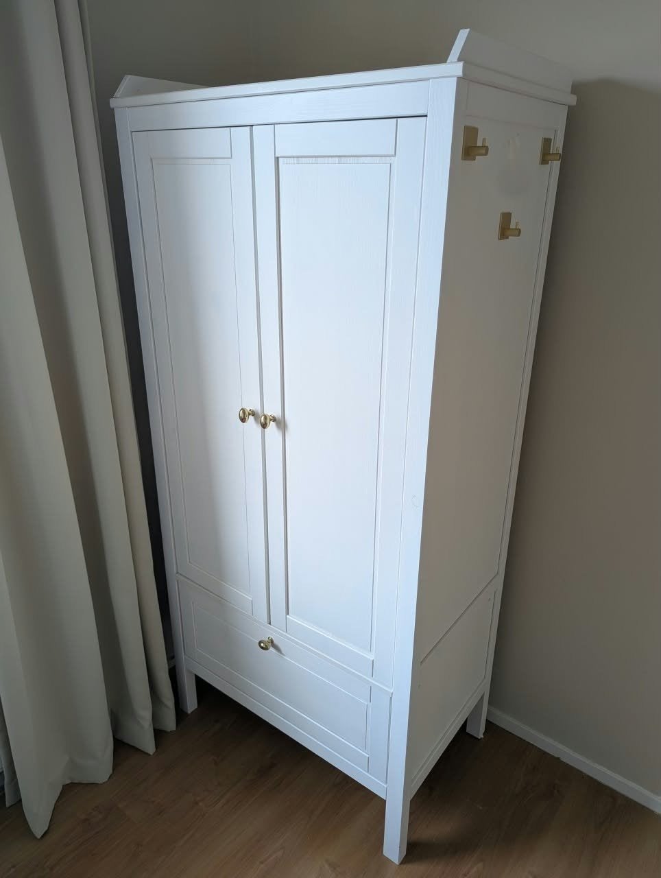 Ikea Sundvik Kledingkast Wit - 80x50x171 cm, Ophalen