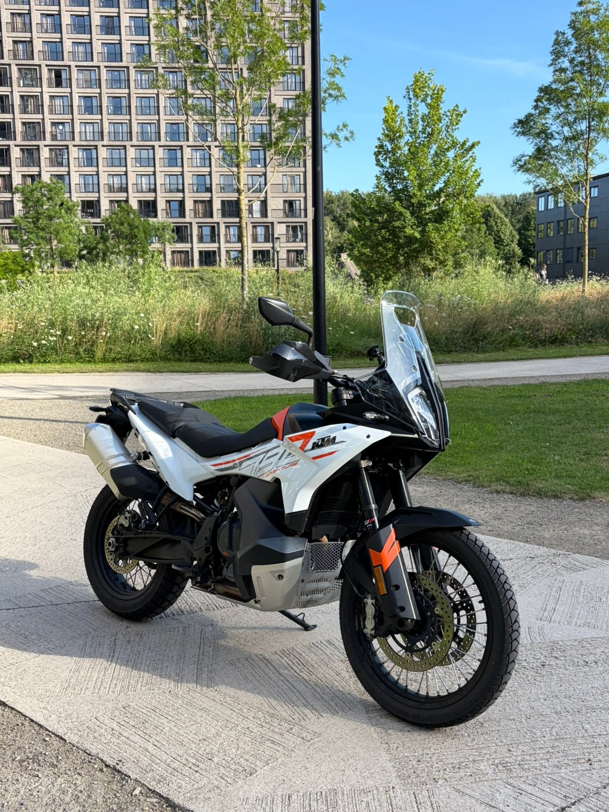KTM 790 Adventure 2023 A2/35kw facelift 12.200km Techpack, Motoren, Motoren | KTM, 2 cilinders, 790 cc, Gebruikt, Traction Control