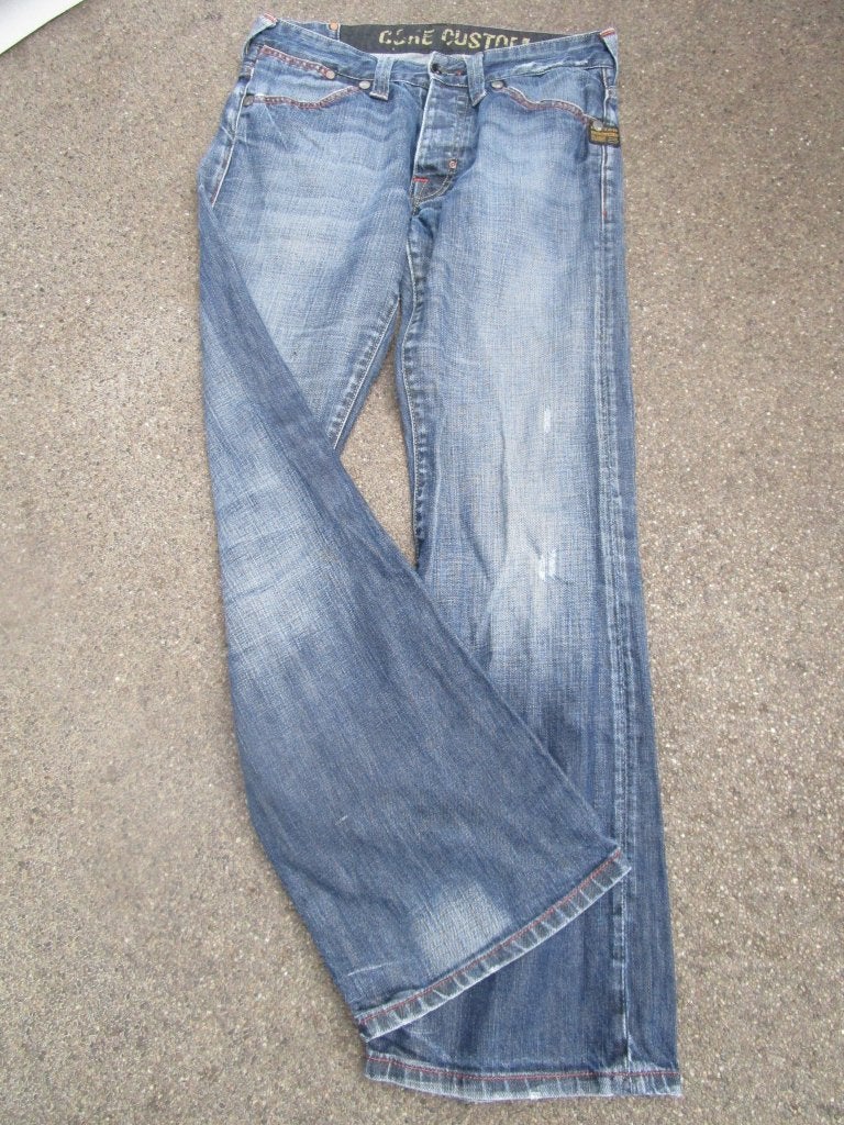 Stoere G-Star jeans W30 L32 Core Custom, Ophalen, G-Star Raw, Blauw, Overige jeansmaten