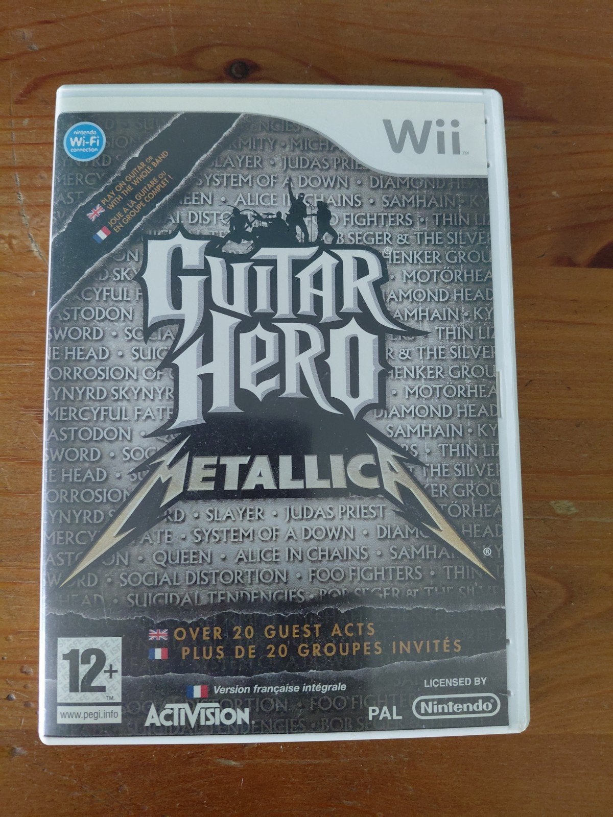 Guitar Hero Metallica Wii - Compleet met boekje, Spelcomputers en Games, Ophalen, Muziek, Gebruikt, Eén computer