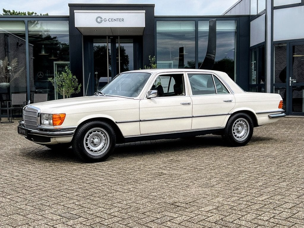 Mercedes-Benz S-Klasse 450 SE W116 AUTOMAAT, NIEUWSTAAT!, Automaat, Gebruikt, 8 cilinders, Wit