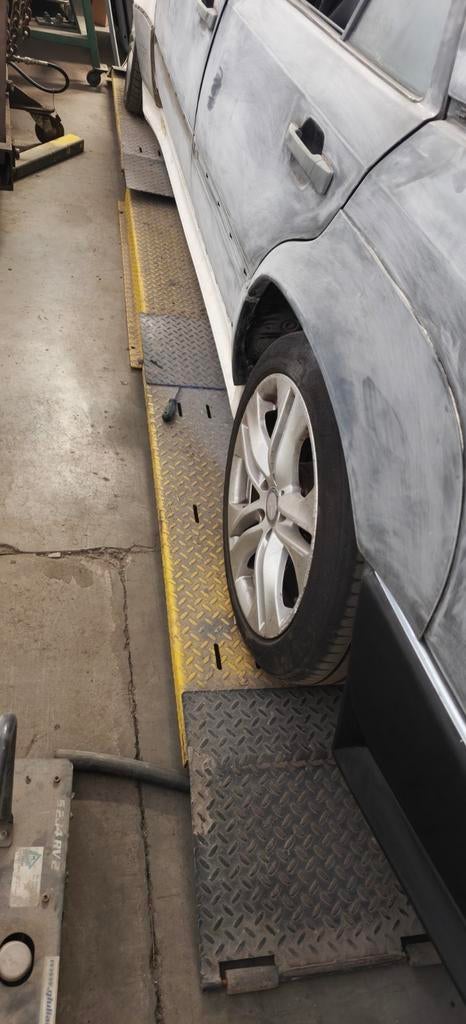 Schuurbrug hefbrug dorpel vrij, Auto diversen, Autogereedschap, Ophalen of Verzenden, Gebruikt