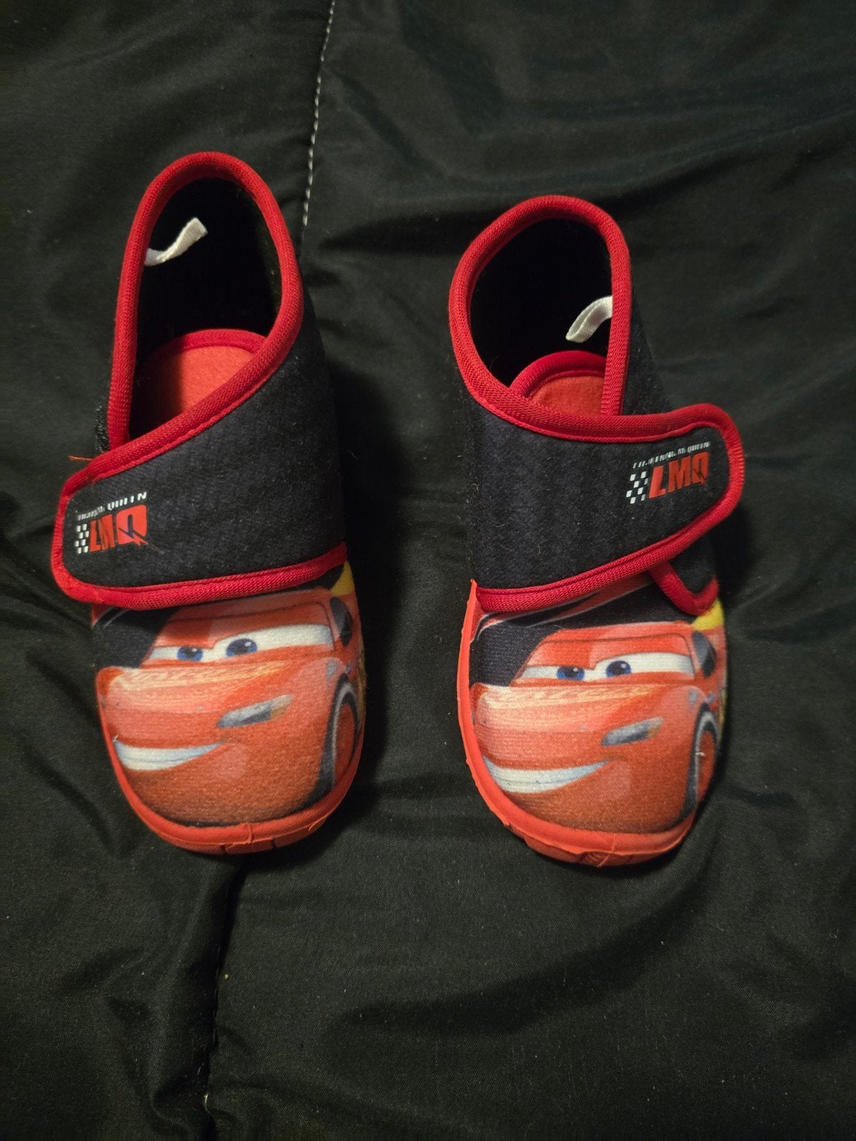 Disney Cars McQueen pantoffels maat 30, Ophalen, Gebruikt, Overige typen, Disney Pixar Cars