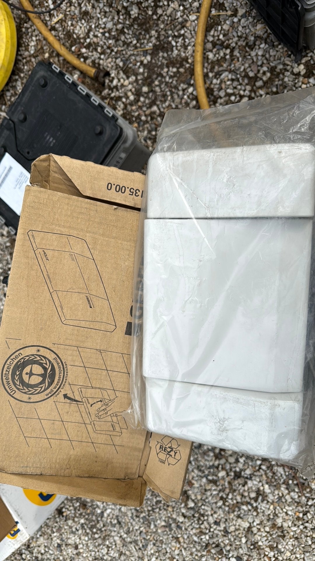 Geberit bedieningspaneel nieuw, Ophalen of Verzenden, Nieuw, Toilet