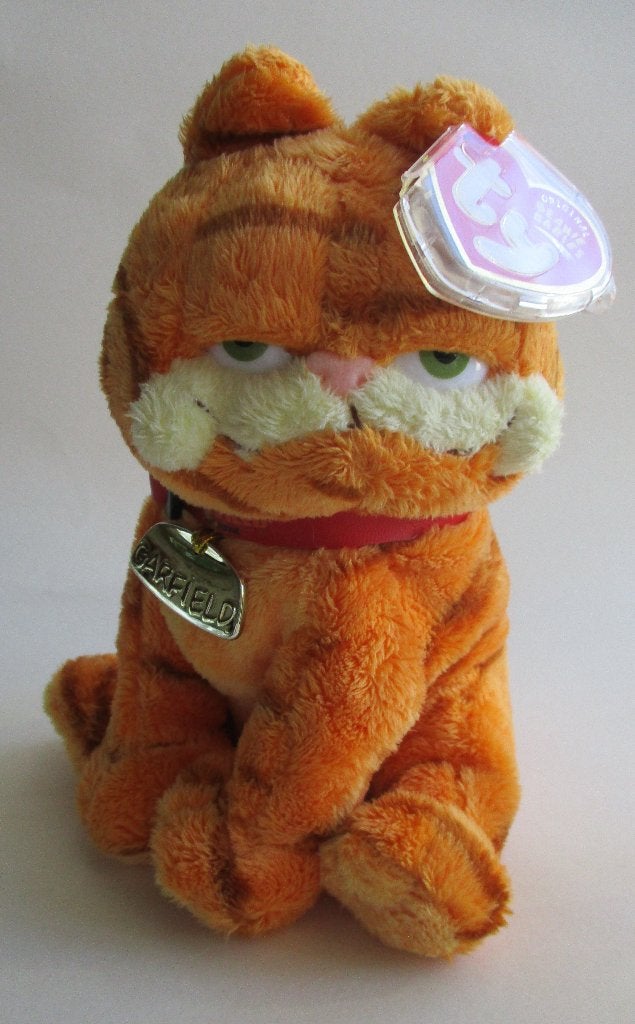 BEANIE BABIE’S: 53 -GARFIELD-1987-TV+FILM IDOLL / EXCELLENT, Oranje, Overige typen, Nieuw, Klein (minder dan 20 cm)