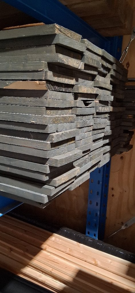 vuren planken grijs, Tuin en Terras, Palen, Balken en Planken, Ophalen, Nieuw, 250 cm of meer, Planken