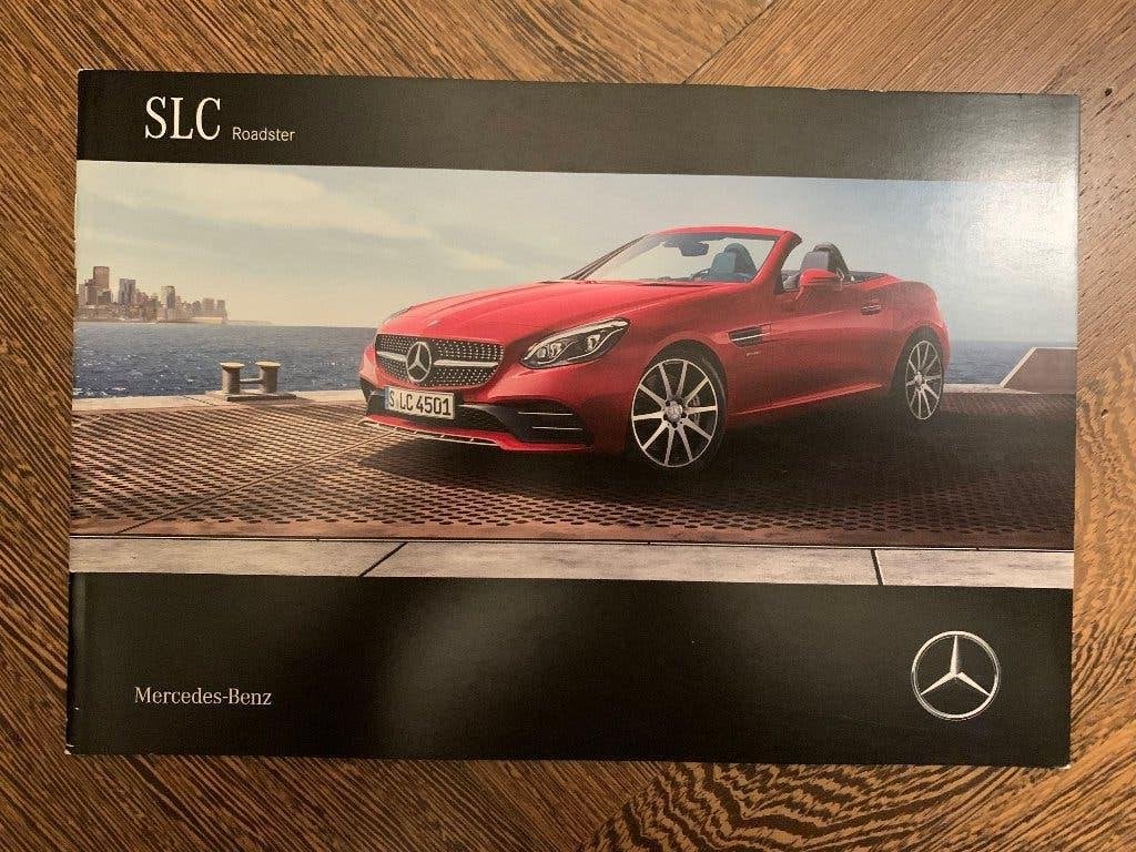 Introductiefolder Mercedes-Benz SLC Roadster R172 2016 nieuw, Nieuw, Mercedes-Benz, Mercedes, Ophalen of Verzenden