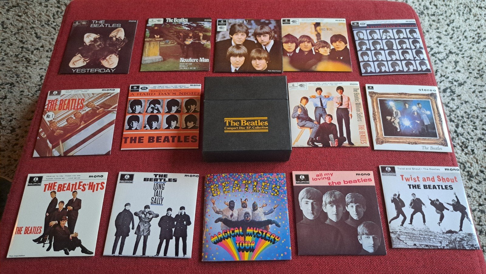 The Beatles CD-BEP14  box set met 15 EP's, Cd's en Dvd's, Ophalen of Verzenden, EP