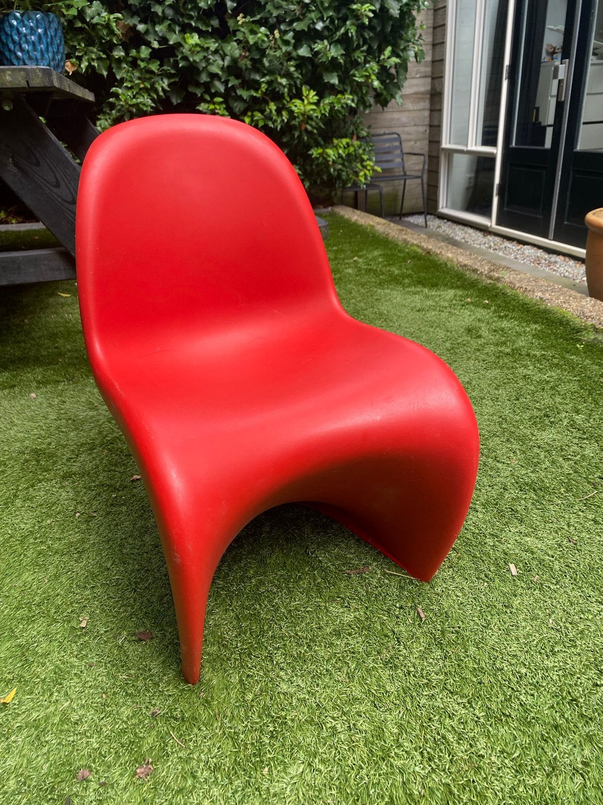 Vitra Panton kids Stoel - Rood Design Icoon, Ophalen, Gebruikt, Rood, Eén