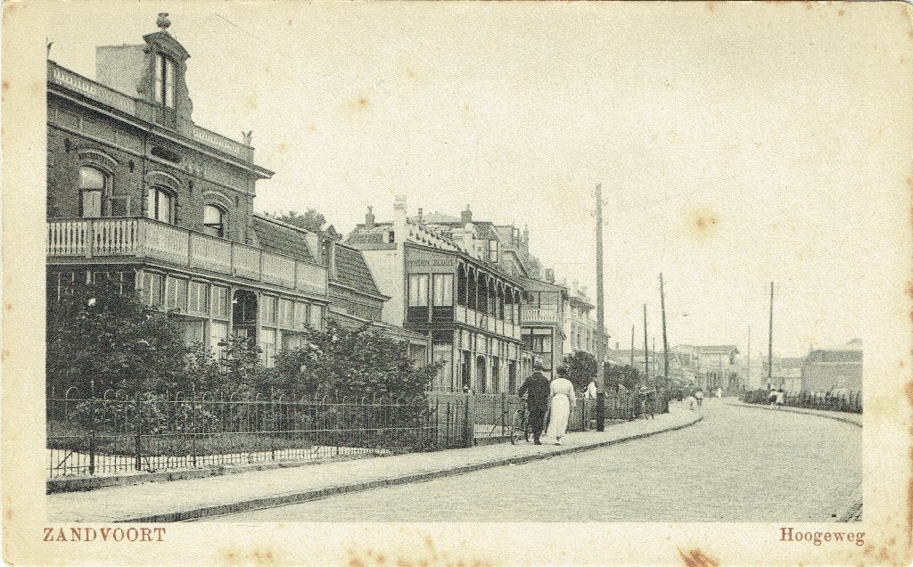 Ansichtkaart Zandvoort Hoogeweg, Verzenden, Voor 1920, Ongelopen, Noord-Holland