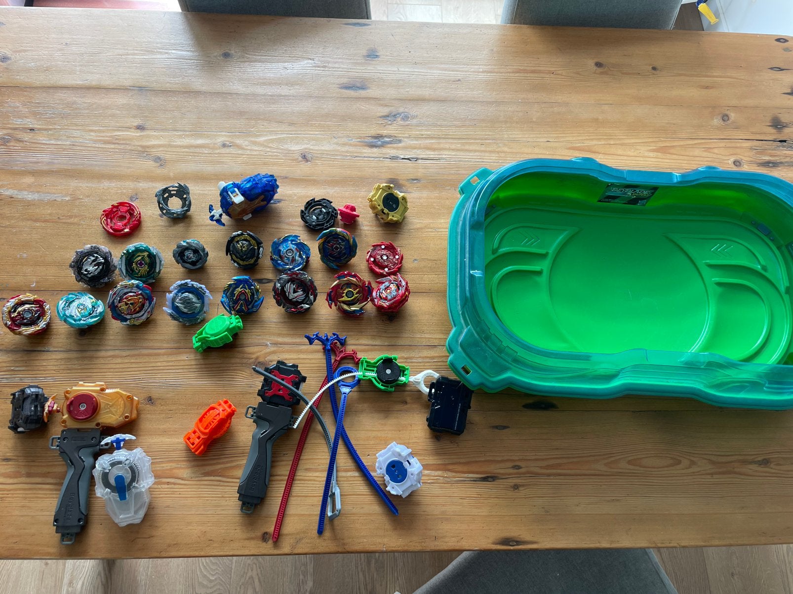 Bayblade set, Verzenden, Zo goed als nieuw