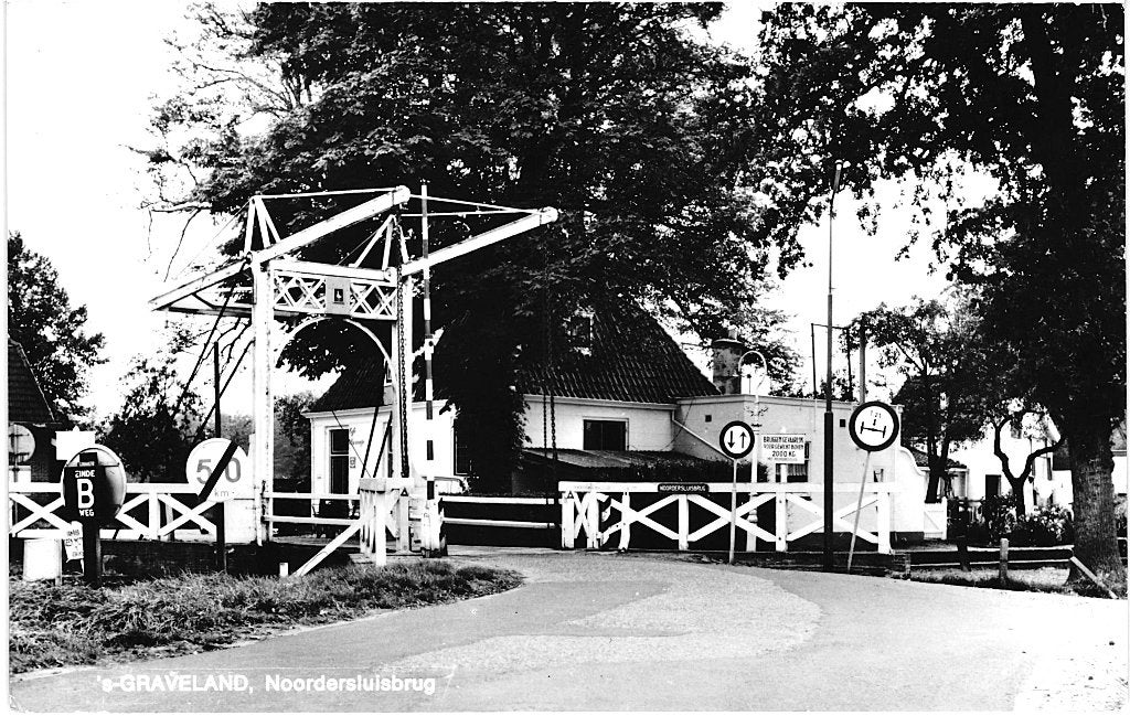 700897	s Gravenland	1970 NH	Noordersluisbrug	 onbeschreven, Ophalen of Verzenden, 1960 tot 1980, Ongelopen, Noord-Holland