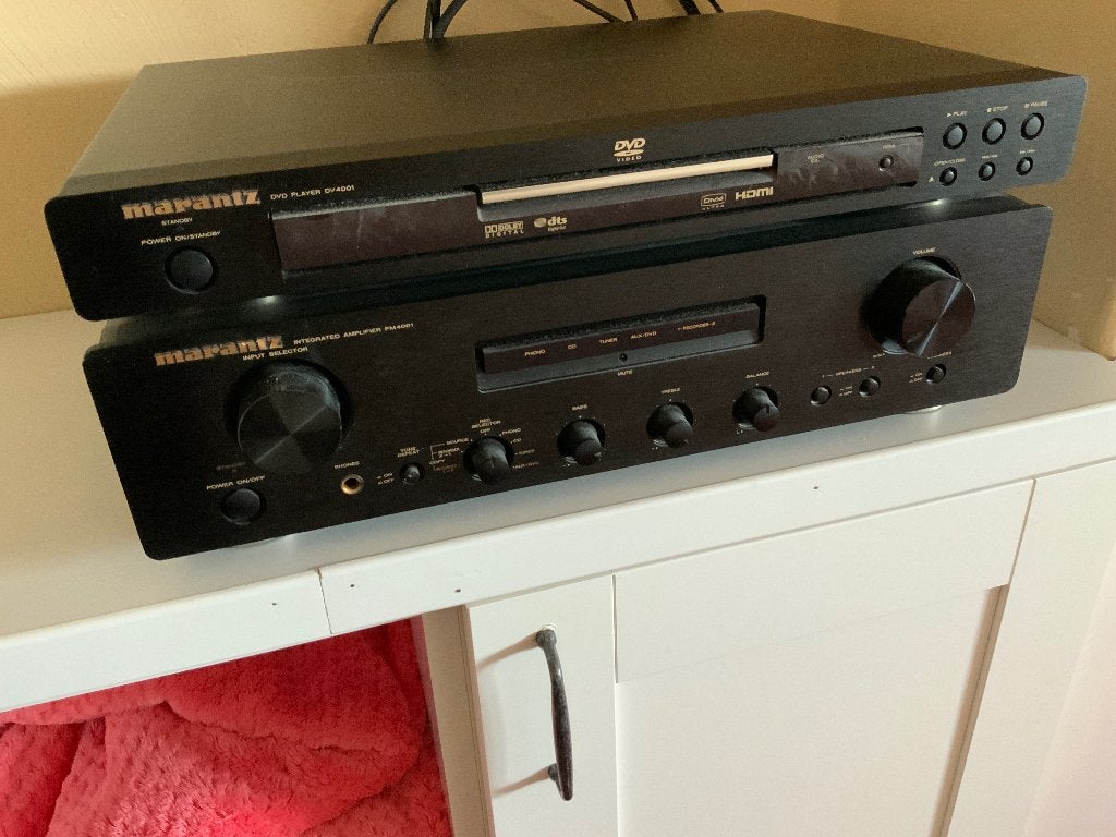 Marantz versterker PM 4001, Marantz, Ophalen of Verzenden, Zo goed als nieuw, Minder dan 60 watt