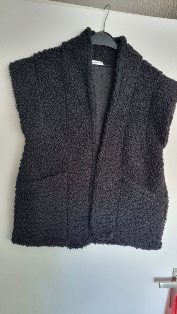 Body warmer, Kleding | Dames, Bodywarmers, Ophalen, Zwart, Maat 42/44 (L), Gedragen