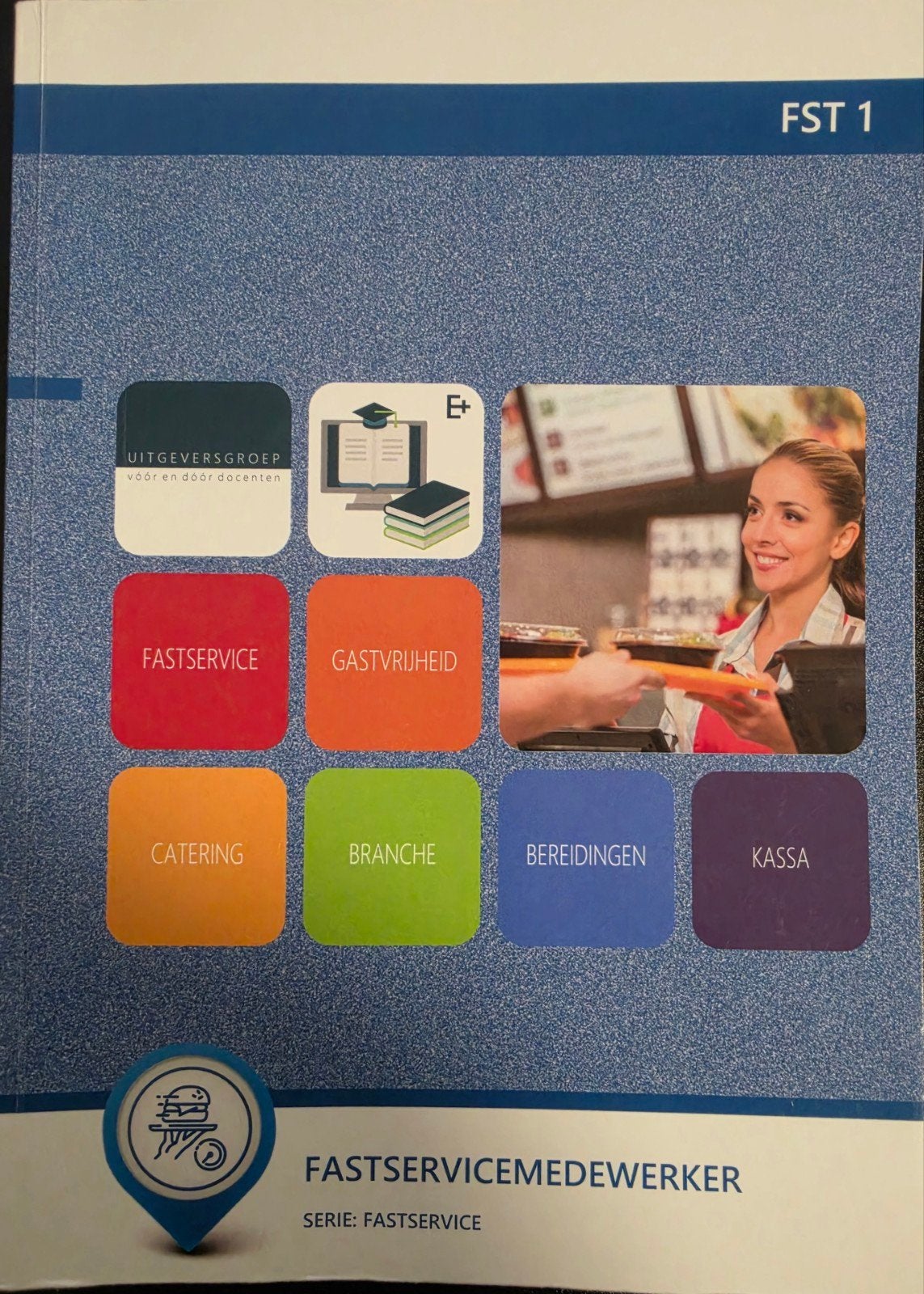Boeken Fastservicemedewerker MBO2 (FST 1 & KZD ECW), Ophalen, Zo goed als nieuw, Overige niveaus, Overige vakken