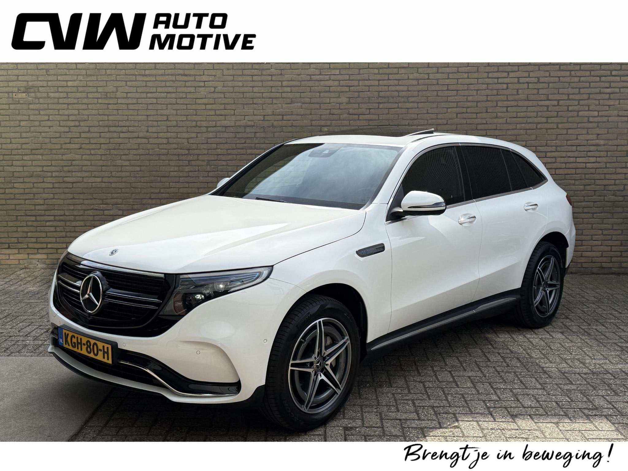 Mercedes-Benz EQC 400 4MATIC AMG Line 80 kWh | 94% SOH | Ope, Automaat, Dealer onderhouden, 2395 kg, 80 kWh