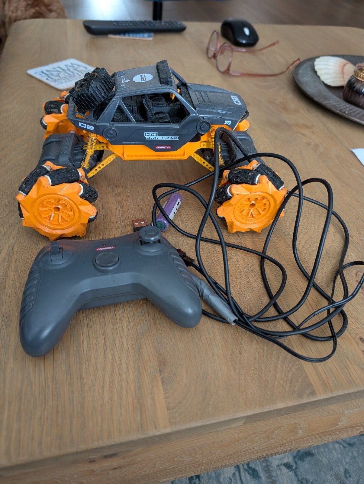 Mini Driftrax RC Auto met Afstandsbediening - Nanco, Overige merken, Gebruikt, 1:50 of kleiner, Auto
