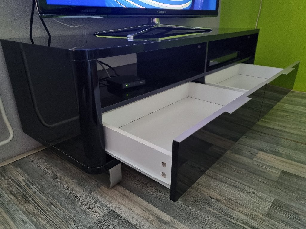 tv meubel, Ophalen, 100 tot 150 cm, Zo goed als nieuw, Minder dan 100 cm