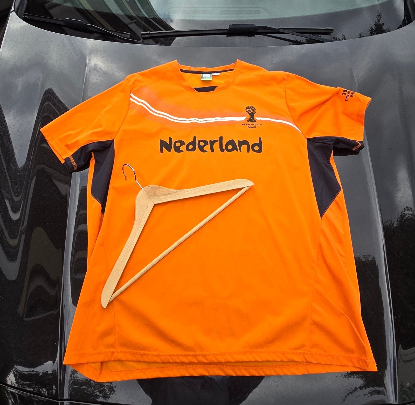 Oranje Shirt Nederlands Elftal WK 2014 Rugnummer 10 XXL, Groter dan maat XL, Ophalen of Verzenden, Zo goed als nieuw, Shirt