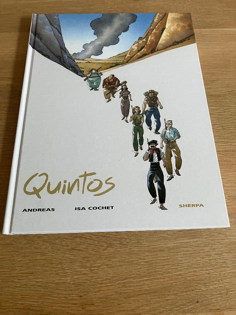 Quintos (Andreas/Isa Cochet) HC  1e druk 2006, Eén stripboek, Ophalen of Verzenden, Zo goed als nieuw, Andreas