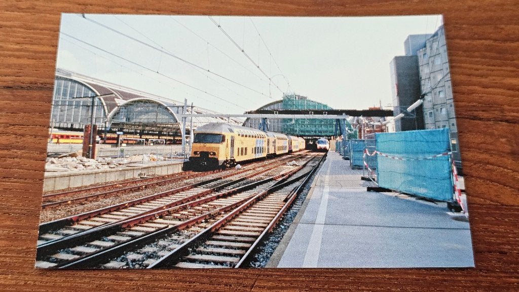 Foto TREIN NS Nederlandse Spoorwegen DDM Dubbeldekker, Verzenden, Gebruikt, Trein, Overige typen