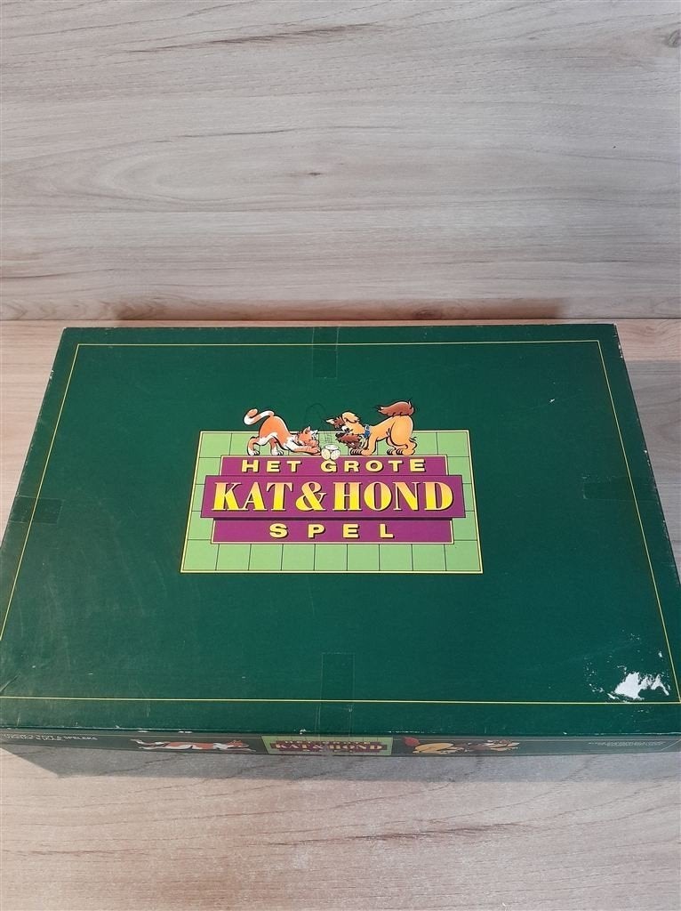 het grote kat en hond spel - s6349, Verzenden, Zo goed als nieuw