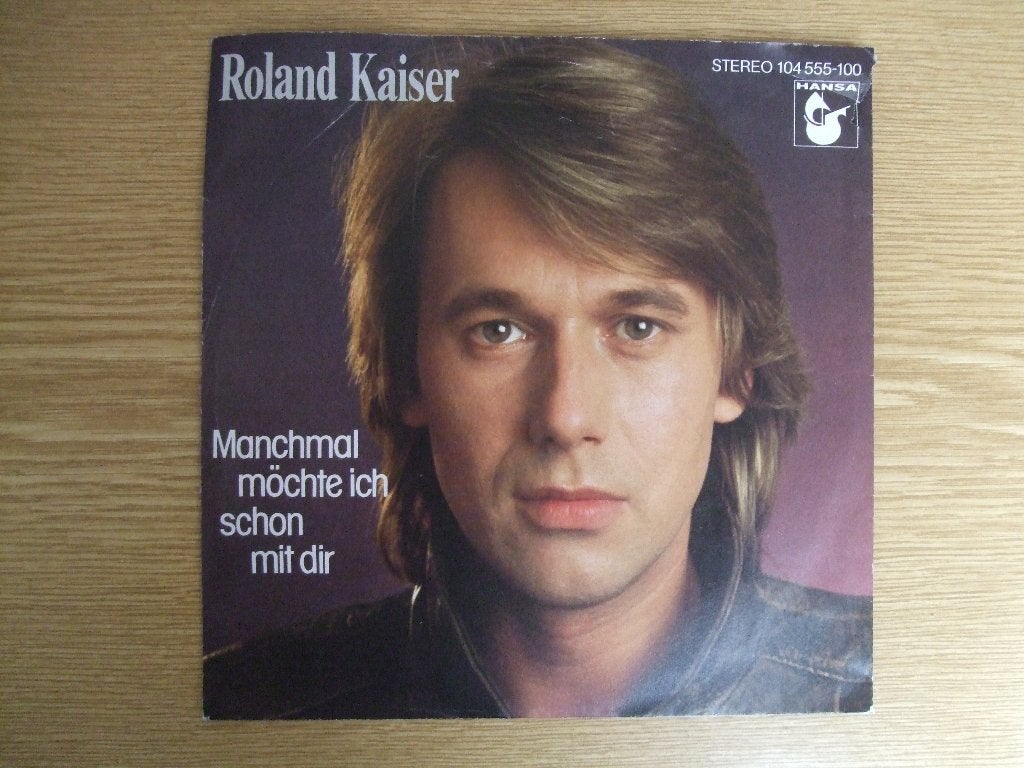 ROLAND KAISER   MANCHMAL MOCHTE ICH SCHON MIT DIR / UND DOCH, 7 inch, Ophalen of Verzenden, Zo goed als nieuw, Pop