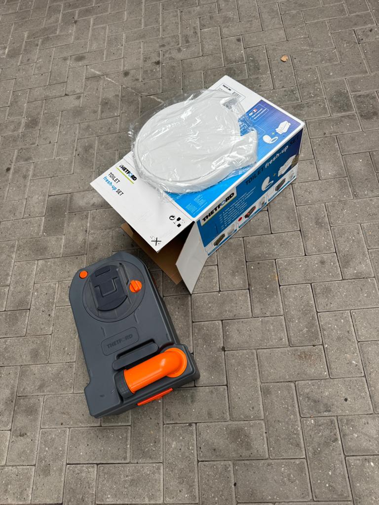 Thetford refresh set C 250 / C 260, Ophalen, Gebruikt
