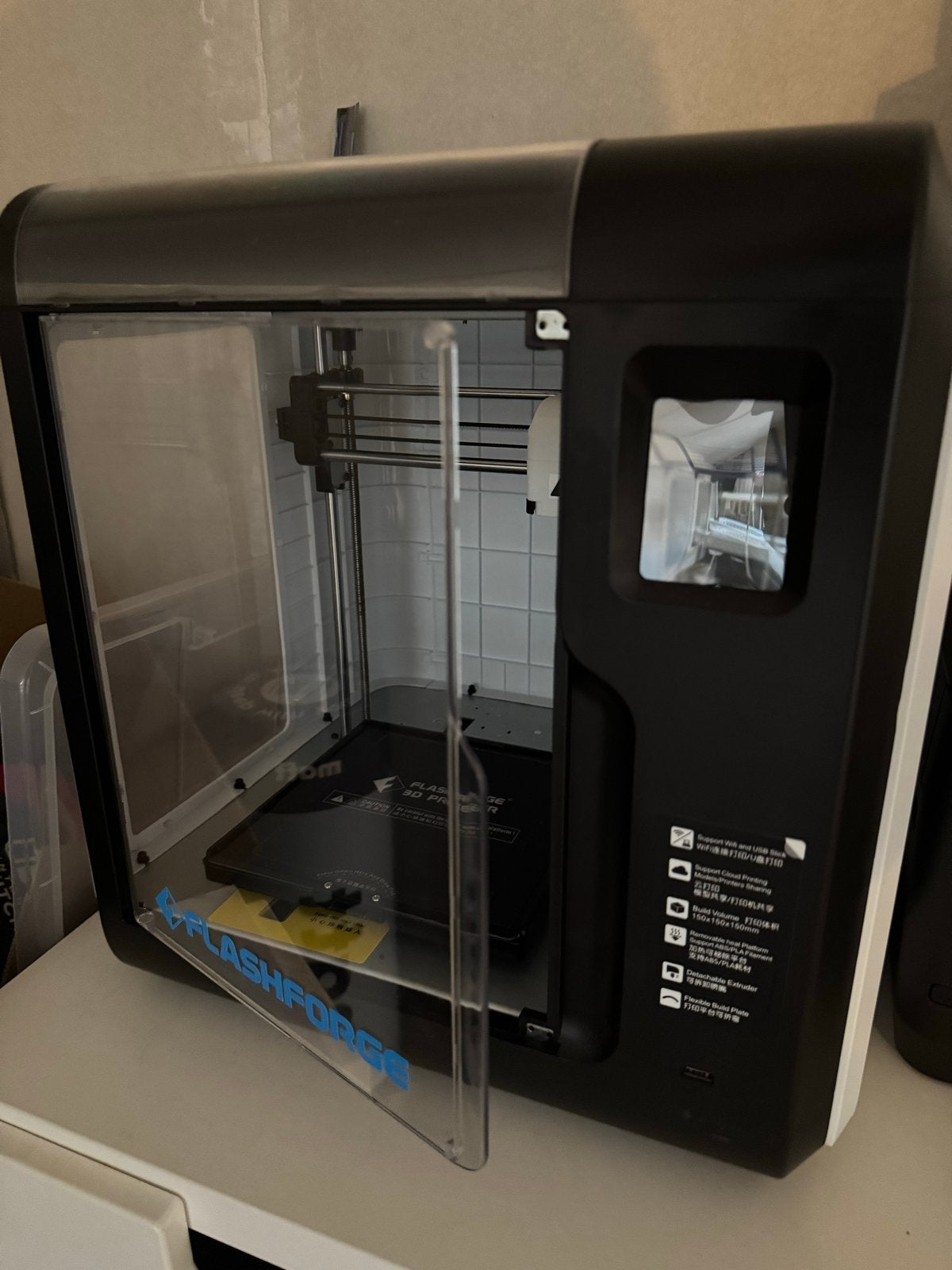 Flashforge 3D Printer - Zo goed als nieuw, Ophalen, Zo goed als nieuw, Filament