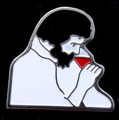 Wijnproever pin, Verzenden, Nieuw, Stad of Land, Speldje of Pin