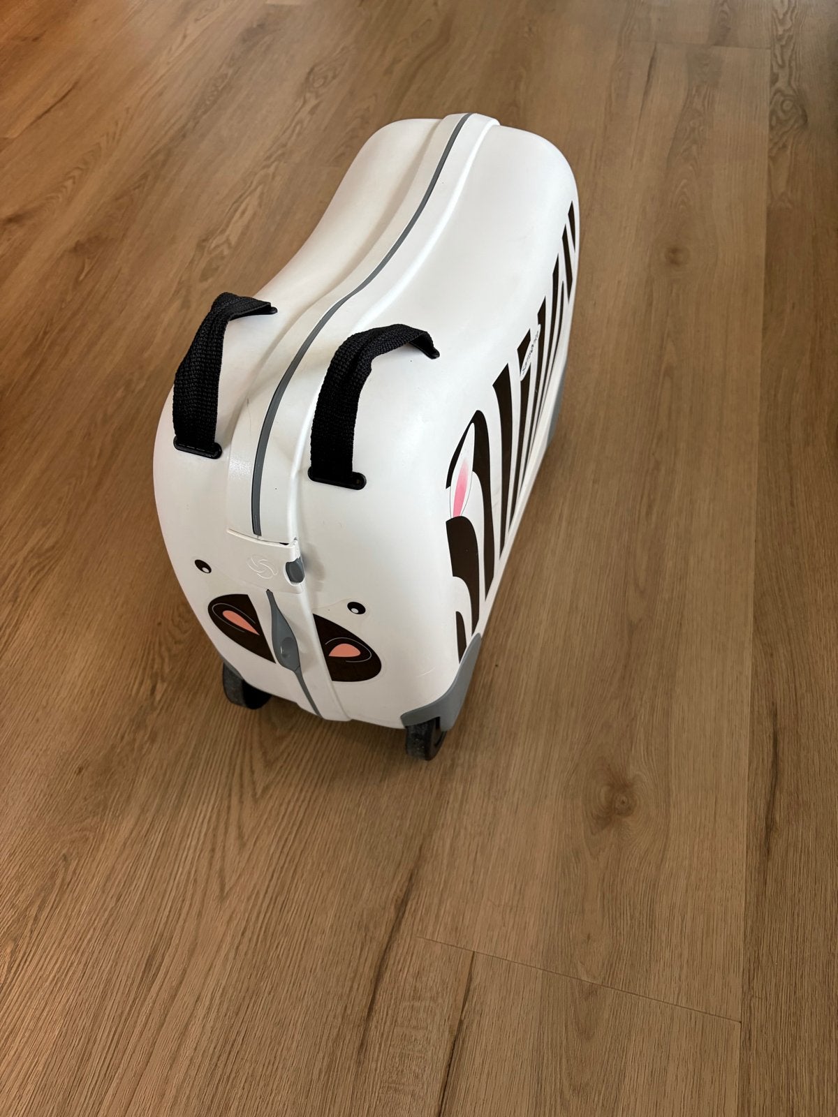 Samsonite Dream Rider Kids Zebra Koffer 51cm, 40 tot 60 cm, 20 tot 30 cm, Wit, Zo goed als nieuw