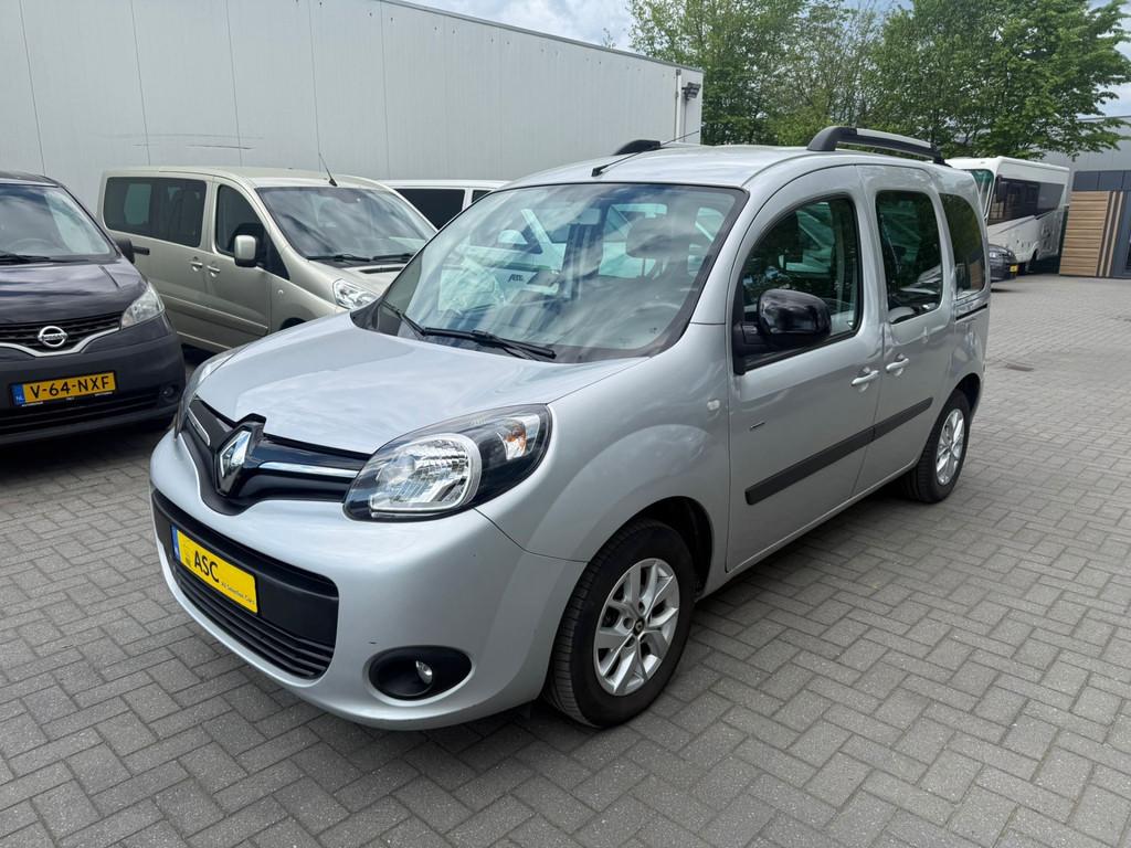 Renault Kangoo 1.2 TCe Rolstoelauto 3+1 Automaat - Bodemverl, Gebruikt, 1295 kg, Met garantie (alle), 4 stoelen