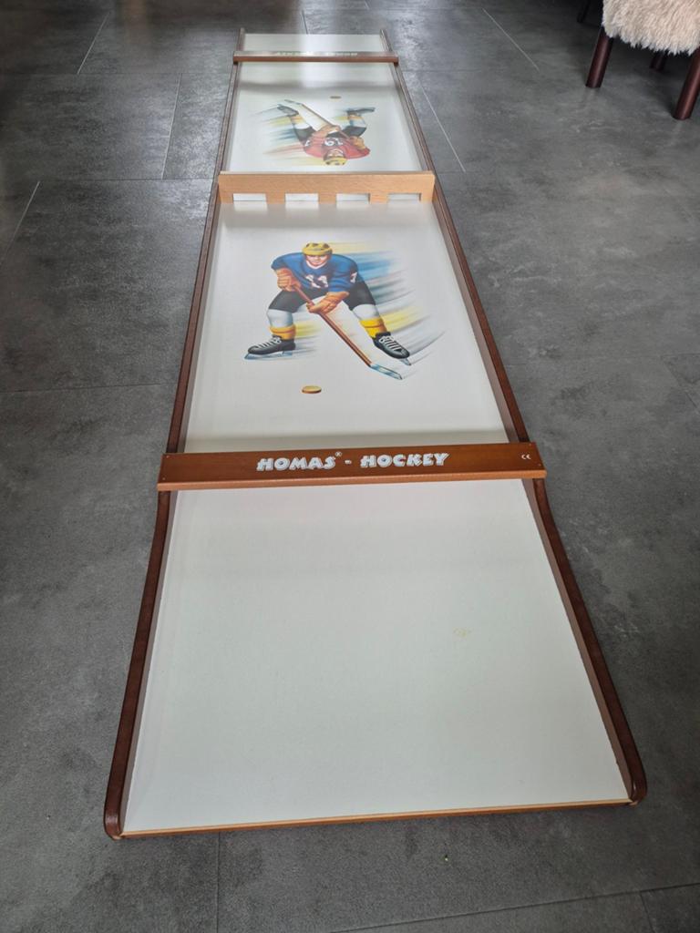 Homas Hockey Sjoelspel voor twee spelers, Hobby en Vrije tijd, Gezelschapsspellen | Bordspellen, Een of twee spelers, Ophalen
