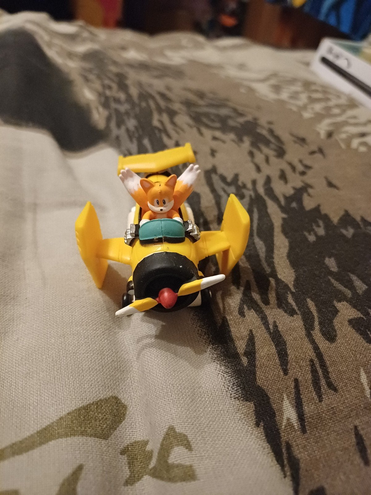 Tails Airplane Mini Figure Sonic the Hedgehog, Ophalen of Verzenden, Zo goed als nieuw