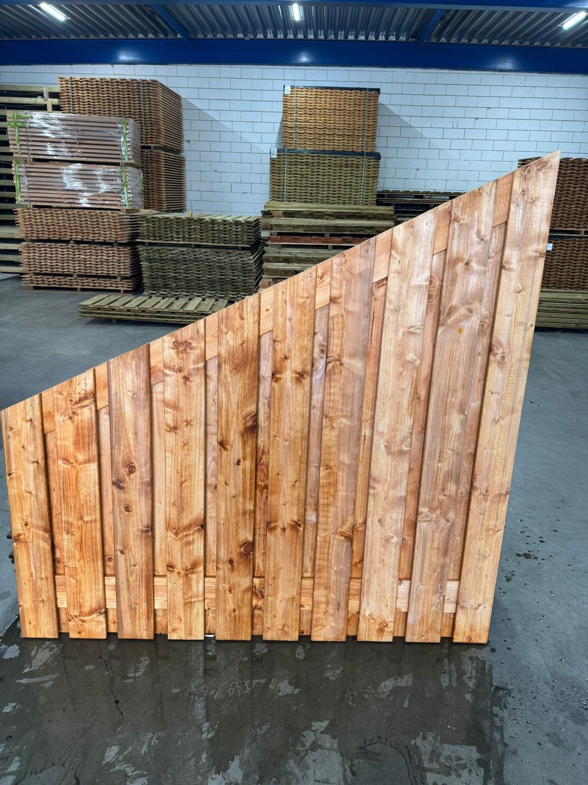 Redclass aflopendscherm | Restpartij, Tuin en Terras, Schuttingen, Ophalen, 1 tot 2 meter, Minder dan 3 meter, Nieuw