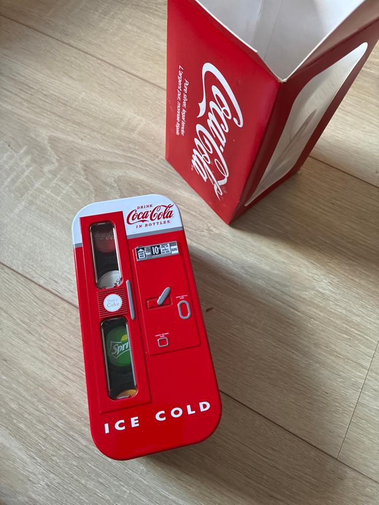 Coca-Cola Limited Edition Zilveren Munten Blik, Verzamelen, Ophalen of Verzenden, Zo goed als nieuw, Overige typen