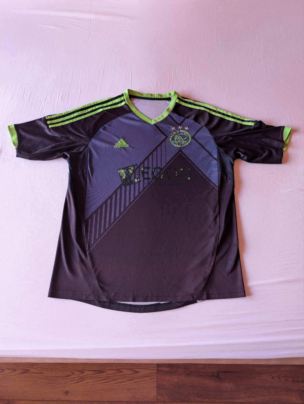 Adidas Ajax Uitshirt 2012/2013 – Maat M – Kampioensjaar, Maat M, Ophalen of Verzenden, Gebruikt, Shirt