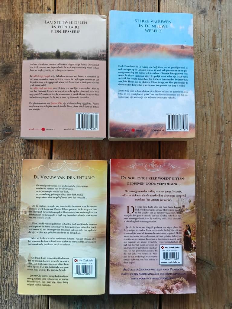 4 Boeken van Janette Oke., Ophalen of Verzenden, Zo goed als nieuw
